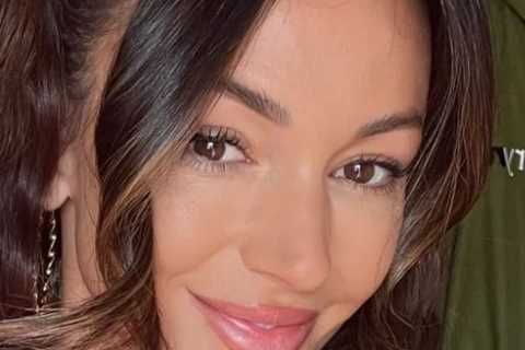 Michelle Keegan Rocks Eighties-Style Glam Hair Transformation