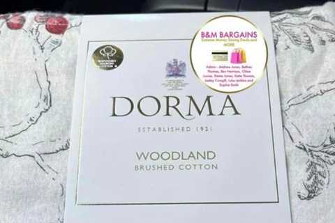 Dunelm Shoppers Rush to Stores for £2 Christmas Bedding