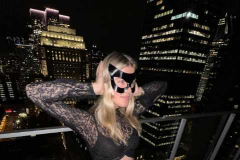Former Wimbledon Finalist Eugenie Bouchard Turns Heads in Lace Halloween Outfit