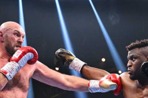 Tyson Fury's Wardrobe Malfunction: Gypsy King Struggles with Shorts in Shambolic Win over Ngannou