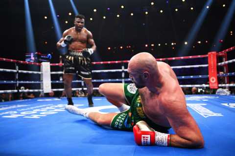 Francis Ngannou Takes a Jab at Tyson Fury on Social Media after Controversial Loss