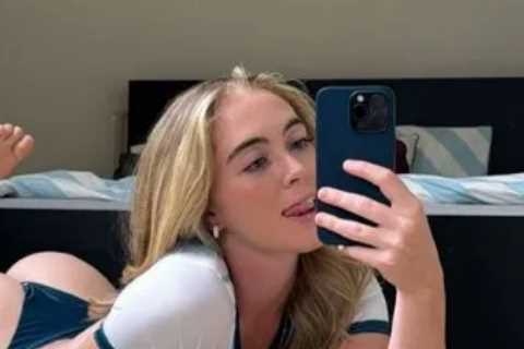 Golf Influencer Grace Charis Leaves Little to the Imagination with Bedroom Selfie