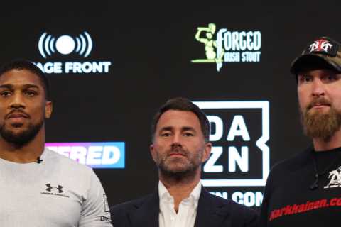 Eddie Hearn reveals plans for Anthony Joshua to fight in ‘Rumble in the Jungle 2’ clash with..