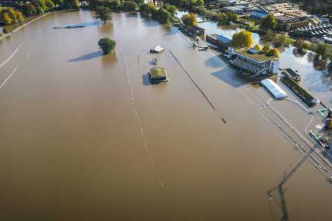 Racecourses Underwater and Meetings Cancelled as Storm Ciaran Hits UK