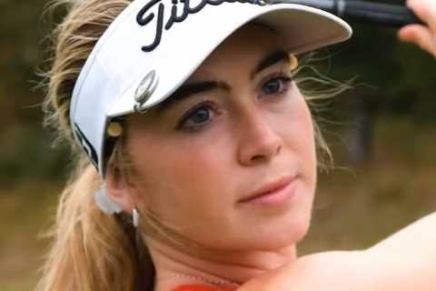 Grace Charis shocks fans with daring golf outfit