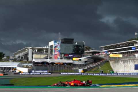Brazil GP qualifying ABANDONED early after freak storm engulfs Sao Paulo as Verstappen beats..