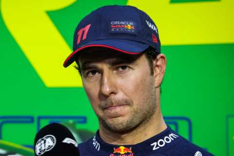 F1 Star Sergio Perez Teases Potential Career Change with Surprise Music Video Appearance