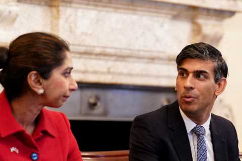 Rishi Sunak Faces Tory Civil War Over Suella Braverman's Met Police Claims