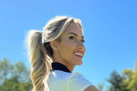 Paige Spiranac suffers wardrobe malfunction on the putting green as fans ask ‘why even wear clothes ..