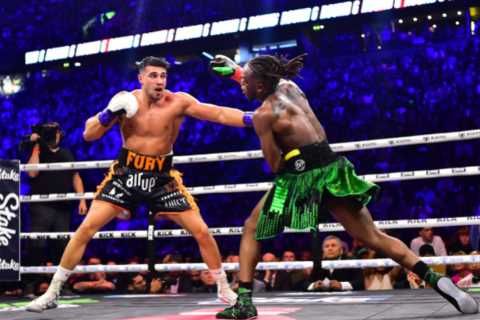 Tommy Fury reveals his next potential opponents after being called out by world champion and..