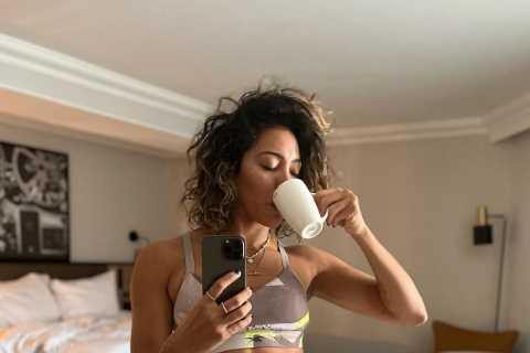 Strictly’s Karen Hauer stuns with bedroom selfie following split from husband