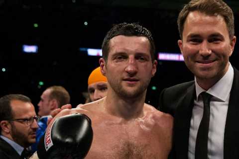 Carl Froch Criticizes Eddie Hearn for Suggesting Jake Paul vs. Wayne Rooney Fight