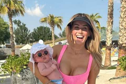 Laura Anderson's Luxurious Dubai Holiday with Baby Bonnie