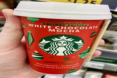 Starbucks Holiday Edition White Chocolate Mocha Drink Sends Fans Into a Frenzy