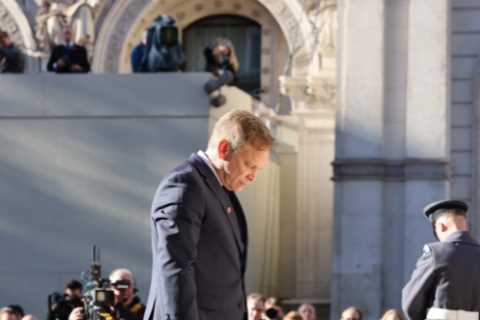 Defence Secretary Grant Shapps Condemns Armistice Day Violence