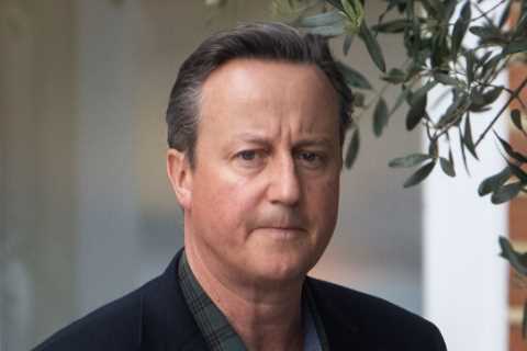 David Cameron's Surprise Return to Politics: A Cabinet Comeback