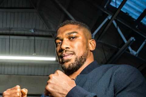Anthony Joshua Agrees to Huge Fight in Saudi Arabia on December 23