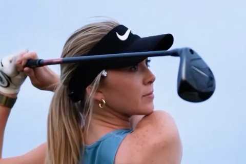 Grace Charis Stuns Fans with Golf Outfit and Impressive Swing