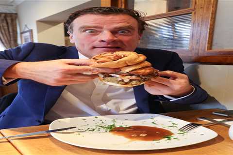 Toby Carvery's Ultimate Roast Dinner Sandwich: A Delicious, but Messy, Adventure