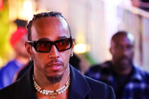 Lewis Hamilton Turns Heads on Las Vegas Red Carpet with Bold Outfit