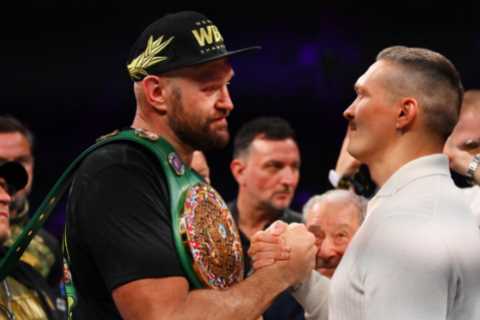 Tyson Fury Calls Oleksandr Usyk 'Ugly Little Sausage Man' Ahead of Press Conference