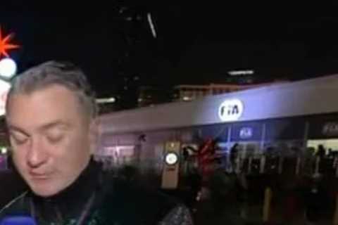 Sky Sports F1 Reporters Sport Bizarre Jackets at Farcical Las Vegas Event