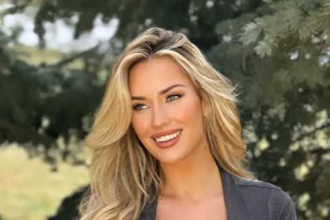 Paige Spiranac Turns Heads in Revealing Crop-Top and Mini Skirt