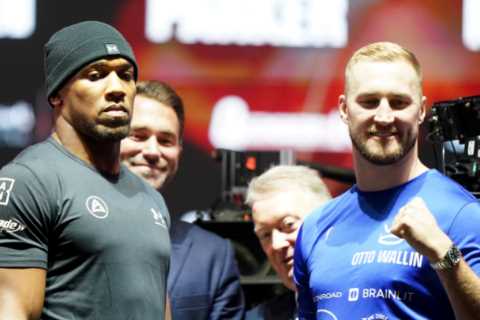 Anthony Joshua Warned of Potential Setback in Short-Notice Saudi Showdown with Otto Wallin