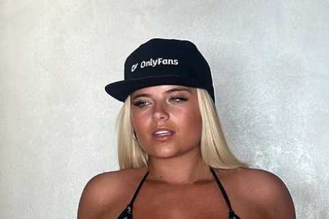 Ring Girl Apollonia Llewellyn Stuns Fans with Racy Black Bikini Photos