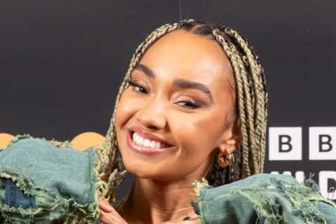 Leigh-Anne Pinnock wows in racy denim outfit at Children In Need performance