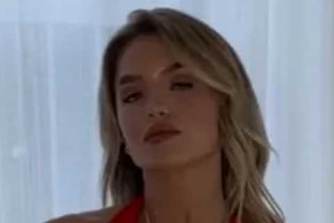 Love Island Star Molly Smith Stuns in Plunging Red Maxi Dress After Callum Jones Split