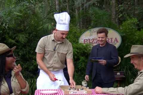 I'm A Celebrity's Nella Rose Laughs in Nigel Farage's Face During Stomach-Churning Jungle Pizzeria..