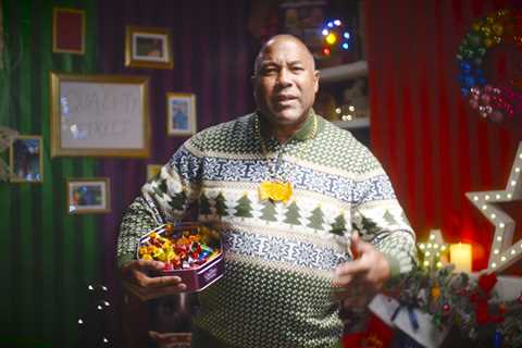 Quality Street Signs Up England Football Hero for Christmas Campaign
