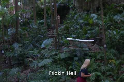 Shocked I’m A Celebrity fans feel sick as Nigel Farage strips fully naked for jungle shower