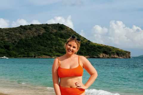 Love Island's Amy Hart praised for embracing her 'real' body and using her baby as a prop