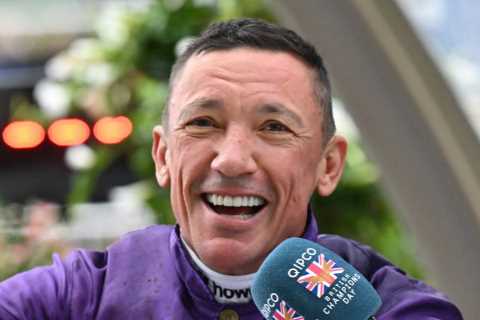 Frankie Dettori Reveals Real Reason for Joining I'm A Celebrity - It's Not About the Money