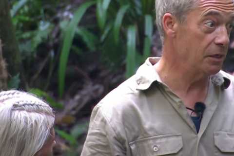 Nella Rose confronts Nigel Farage on I'm A Celebrity