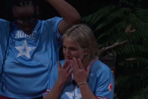 I’m A Celeb viewers shocked as couple accidentally share a kiss