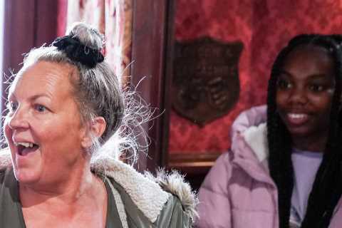 Karen Taylor Surprised by Shock Returns in EastEnders