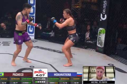 Jake Paul Amuses MMA Fans with Glove-Wearing Commentary and Calls Out Nate Diaz for Rematch