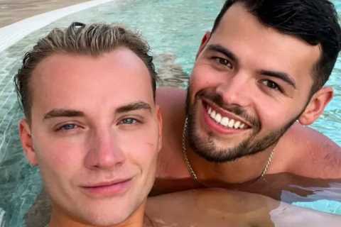 Towie’s Harry Derbidge Enjoys Tenerife Holiday with New Boyfriend and Stepson