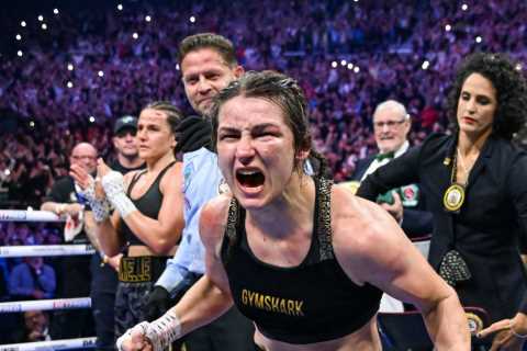 Katie Taylor avenges defeat and becomes two-weight undisputed champion in thrilling rematch against ..