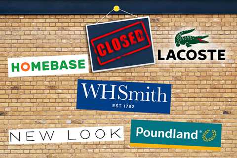 High Street Retailers Closing Stores in December