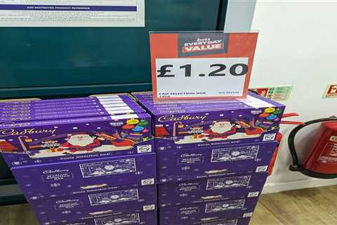 Shoppers Rush to B&M for £1.20 Chocolate Set