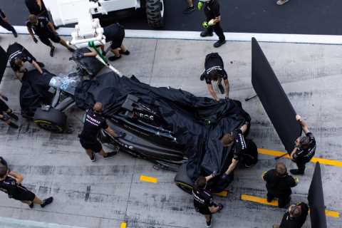 George Russell Crashes Mercedes in Horror Accident at F1 Testing