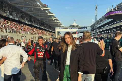 Maria Sharapova Turns Heads at Abu Dhabi Grand Prix