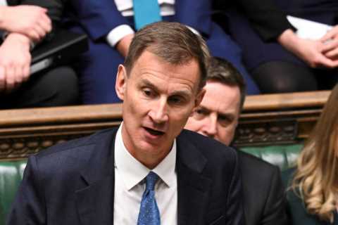 Jeremy Hunt under pressure to scrap state pension triple lock