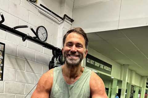 Boxing Promoter Eddie Hearn Unveils Stunning Body Transformation