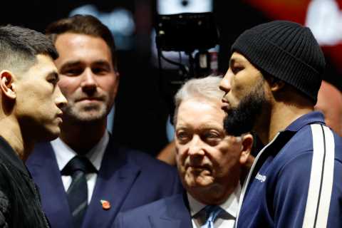 Rival Boxing Promoters Eddie Hearn and Frank Warren Join Forces to Stage Epic Event in Saudi Arabia