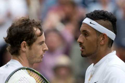 Nick Kyrgios Thanks Andy Murray for Helping Him Overcome Thoughts of Suicide
